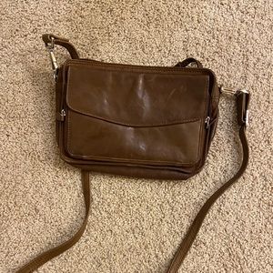 Genuine Leather Crossbody Purse